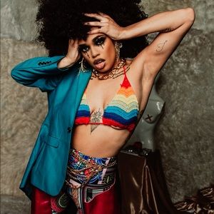 Crotchet Rainbow Bra